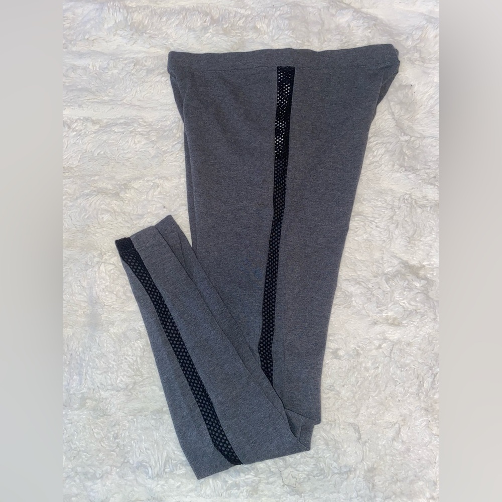 Victorias Secret Gray Mesh Leggings - Picture 3 of 3